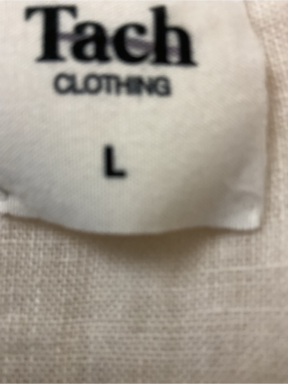 TACH Linen Maxi Dress Size L - Picture 3 of 6